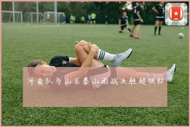 河南队与山东泰山雨战决胜超级杯